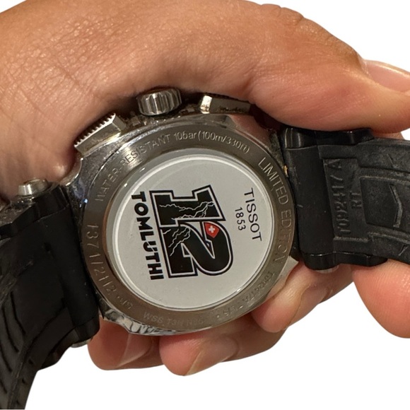 Tissot T-Race Thomas Luthi Limited Edition Chronograph Men’s Watch Black/Yellow - Picture 13 of 13